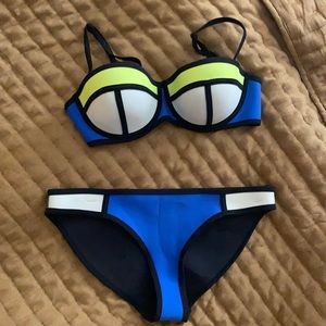 Triangl brand two pieces bathing suit